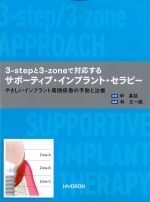 3-stepと3-zoneで対応する サポーティブ・インプラント・セラピー：やさしいインプラント周囲疾患の予防と治療の書影